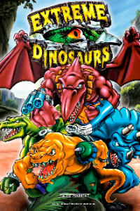 Cover Extreme Dinosaurs, Poster Extreme Dinosaurs