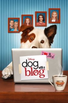 Hund mit Blog Cover, Poster, Hund mit Blog