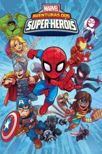 Cover Marvel Superhelden Abenteuer, Poster, Stream