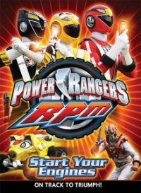 Cover Power Rangers R.P.M., Poster
