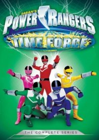 Power Rangers Time Force Cover, Poster, Power Rangers Time Force DVD